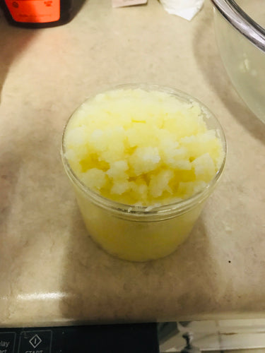 Lemon Turmeric Sugar Scrub