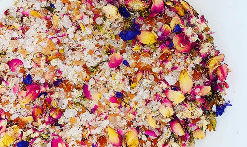Floral Rose bath soak