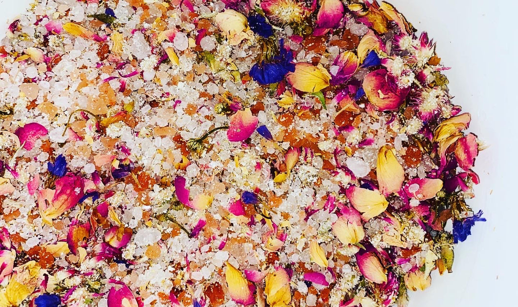 Floral Rose bath soak
